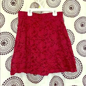 Rue21 maroon skirt